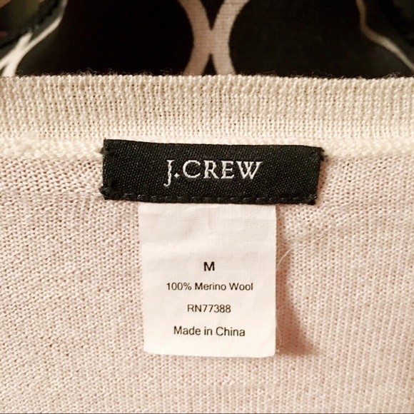 J. Crew cream ruffle cardigan - Picture 3 of 3